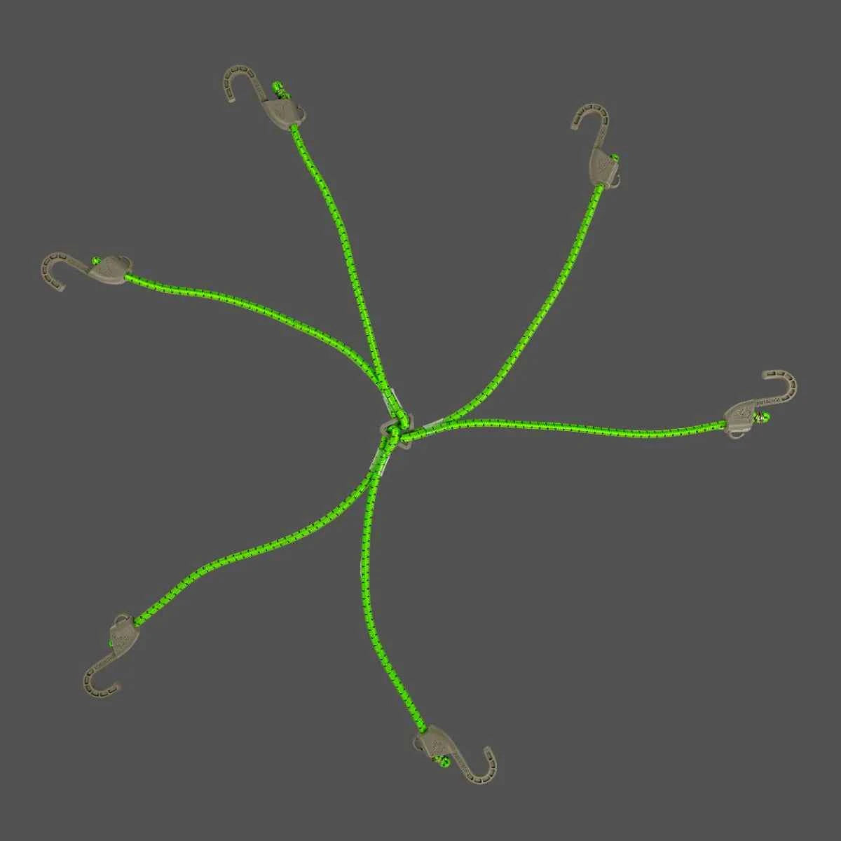 Mototech Reflective Hexapod Bungee Cord Tie-down System - Motodrift