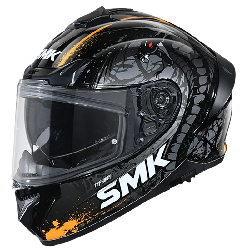 SMK Typhoon Reptile Helmet - Motodrift
