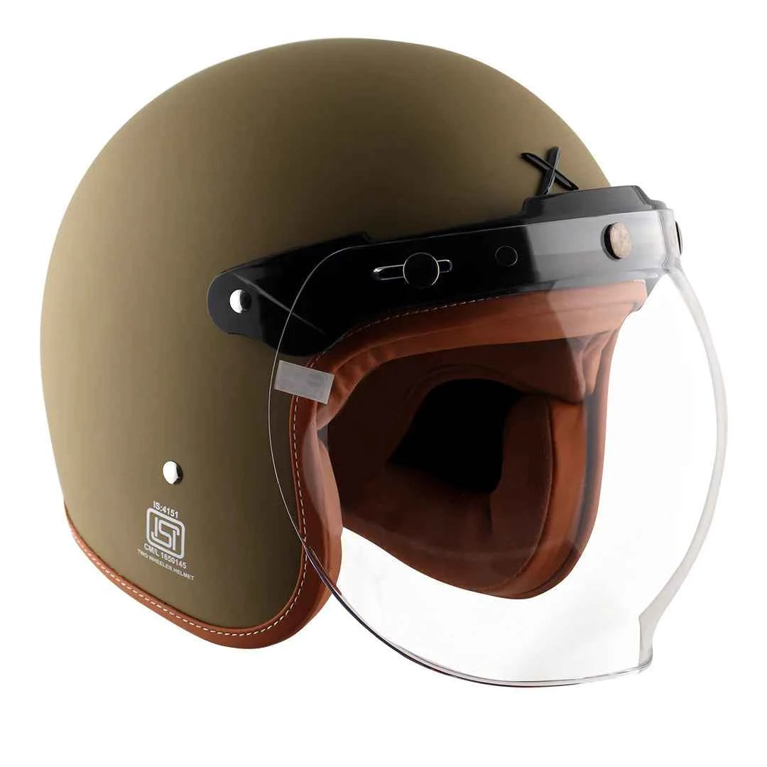 Axor Retro Jet Helmet - Motodrift
