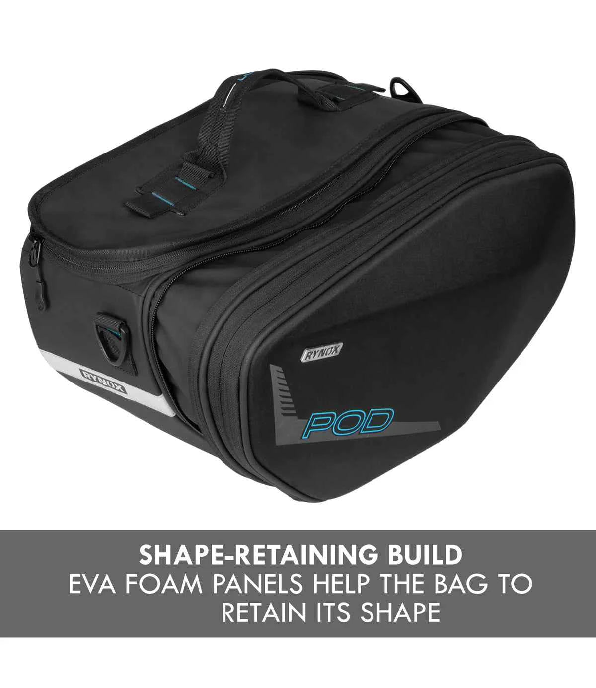 Rynox POD Saddlebags 52l - Motodrift