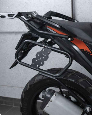 Zana Saddle Stay KTM Adventure Black with Jerry Can Mount for KTM Adv 390/250 - Motodrift