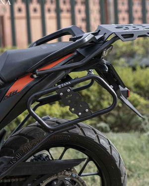 Zana Saddle Stay KTM Adventure Black with Jerry Can Mount for KTM Adv 390/250 - Motodrift