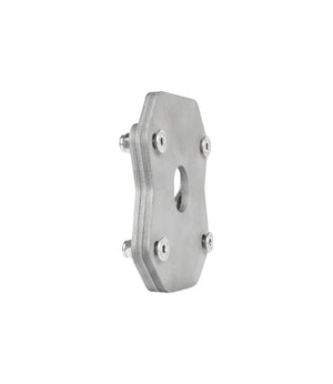 LCB Brogue Side Stand Extender For Suzuki V-Strom 250 SX (Silver) - Motodrift