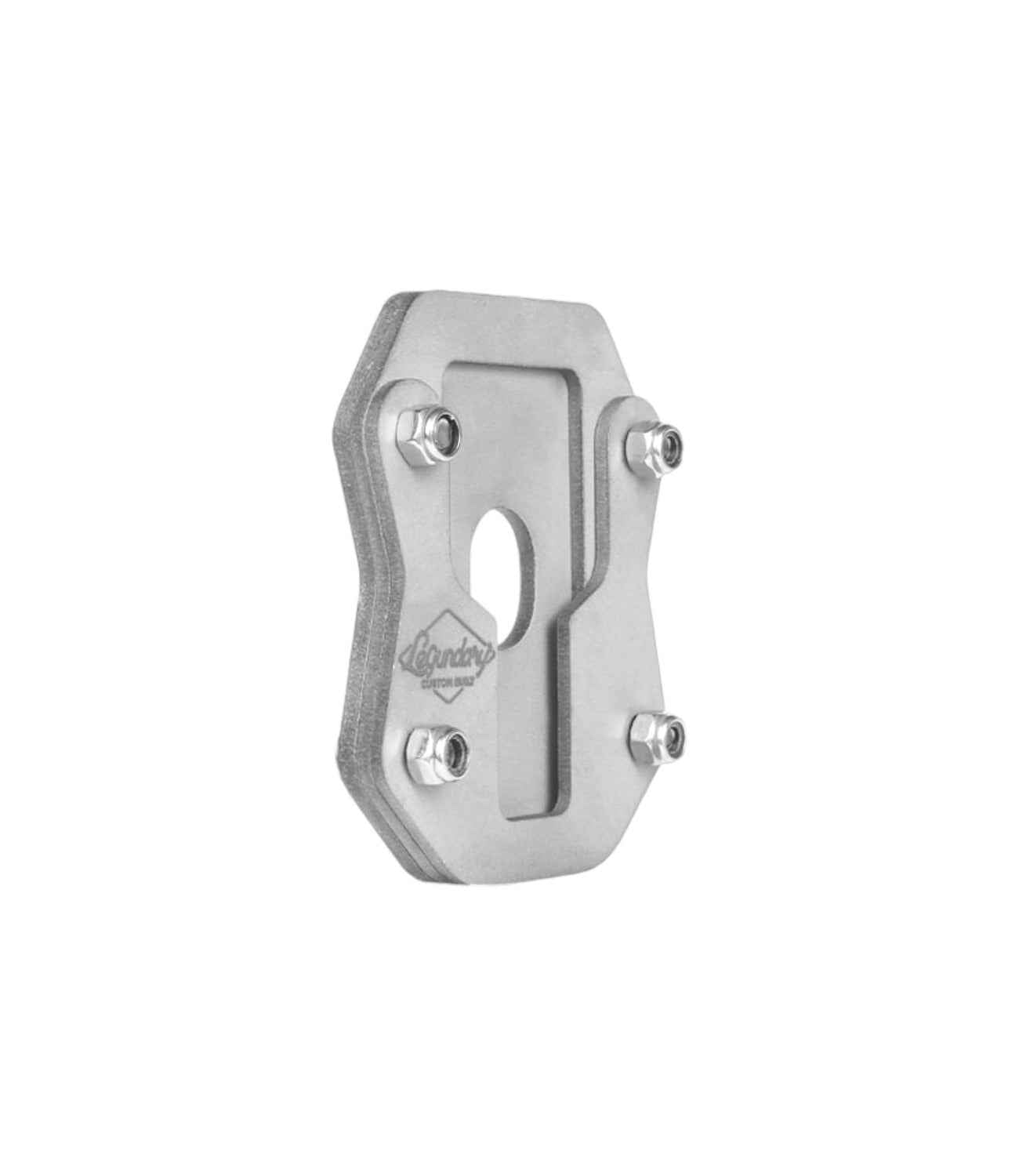 LCB Brogue Side Stand Extender For Suzuki V-Strom 250 SX (Silver) - Motodrift