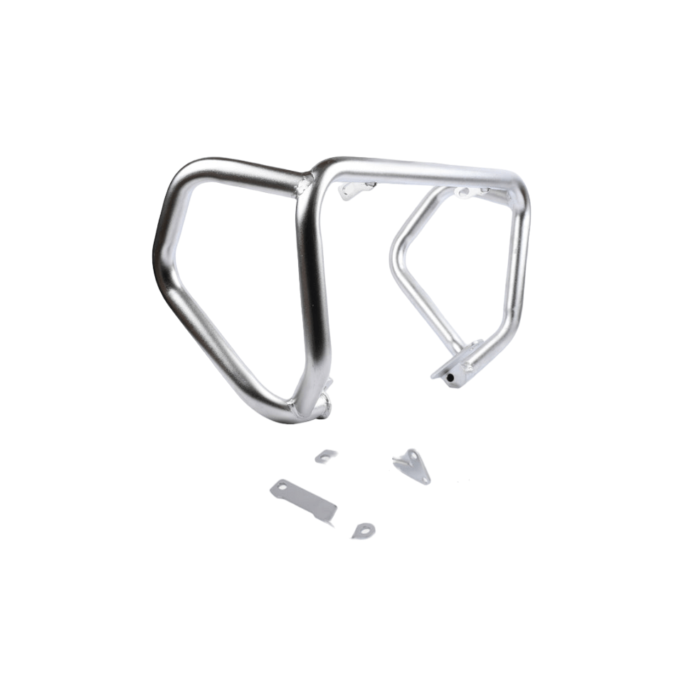 BMW G310GS Combo - Upper Crashguard SS + Lower Crashguard SS + Engine Guard Silver - Motodrift