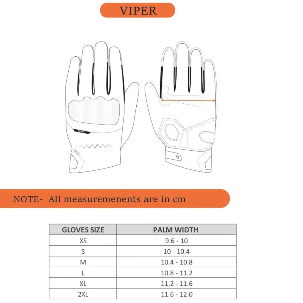 Scala Viper Riding Gloves