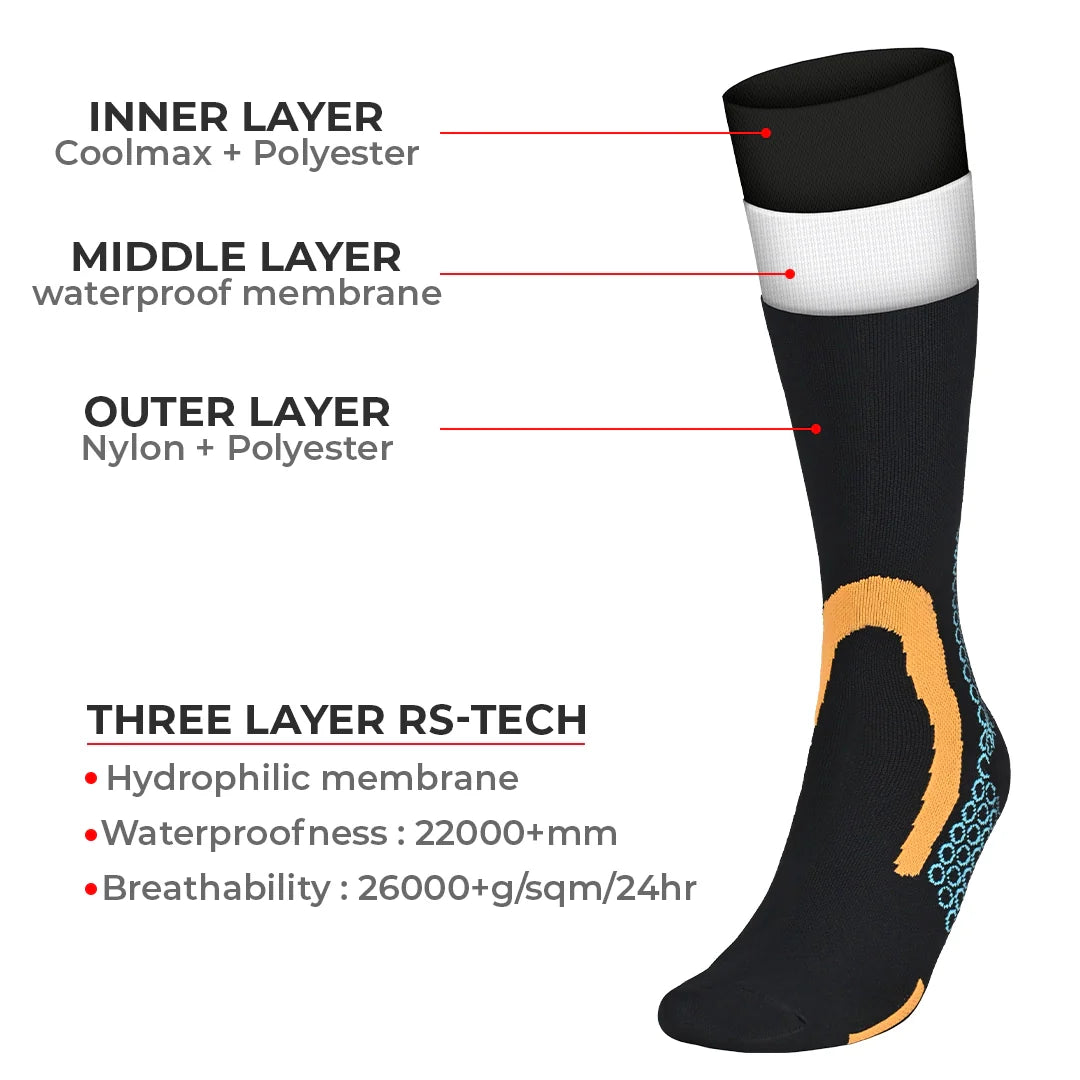 VIATERRA RANDY SUN – Waterproof Socks Knee High X-216 - Motodrift