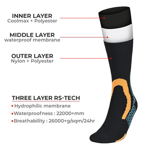 VIATERRA RANDY SUN – Waterproof Socks Knee High X-216 - Motodrift