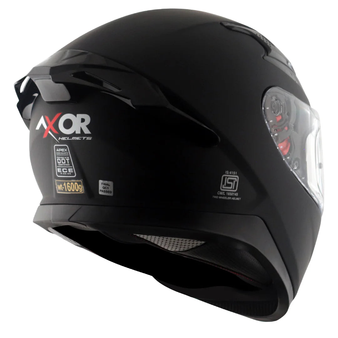 Axor Apex Solid Helmet - Motodrift