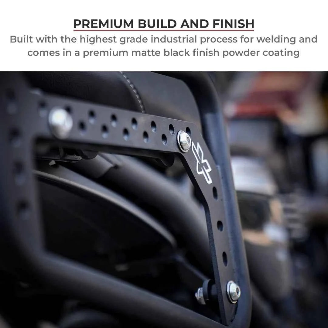 Viaterra Saddlebag Rack for Triumph Speed 400 - Motodrift