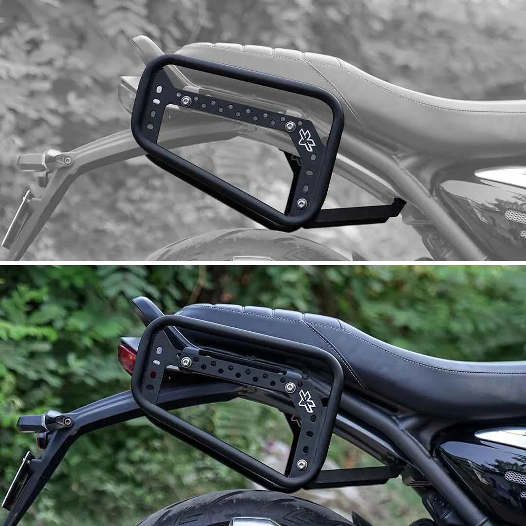 Viaterra Saddlebag Rack for Triumph Speed 400 - Motodrift