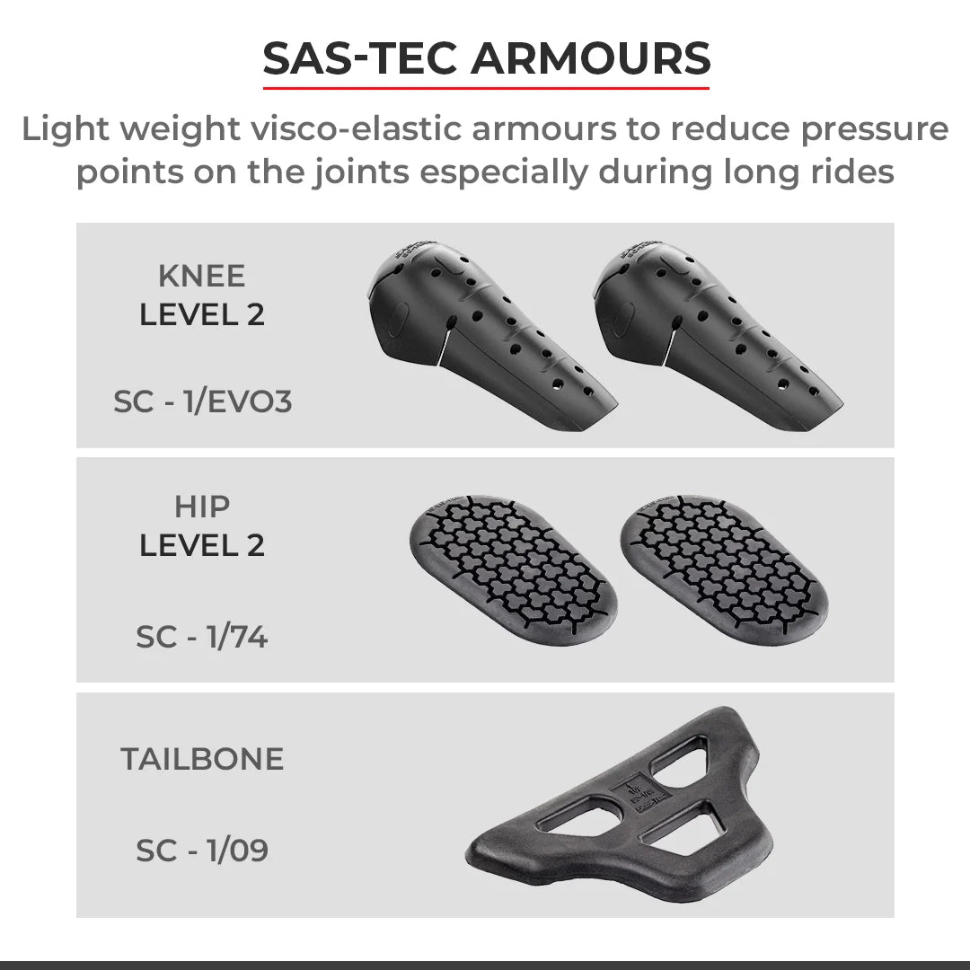 VIATERRA SPENCER – Street Mesh Motorcycle Riding Pants - Motodrift