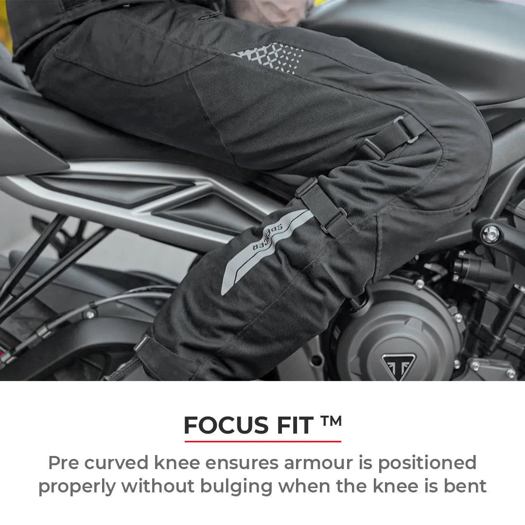 VIATERRA SPENCER – Street Mesh Motorcycle Riding Pants - Motodrift