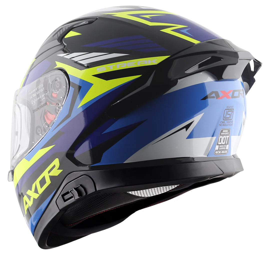 Axor Apex Streak Helmet - Motodrift