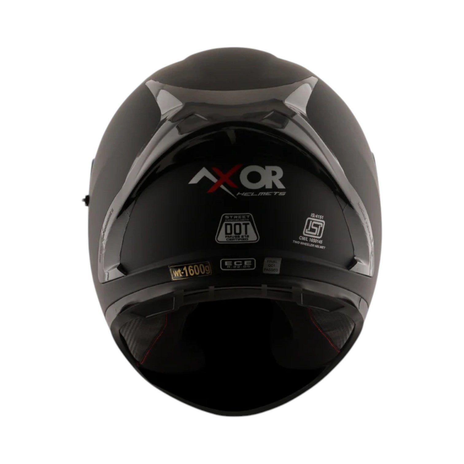 Axor Street Solid Black Helmet