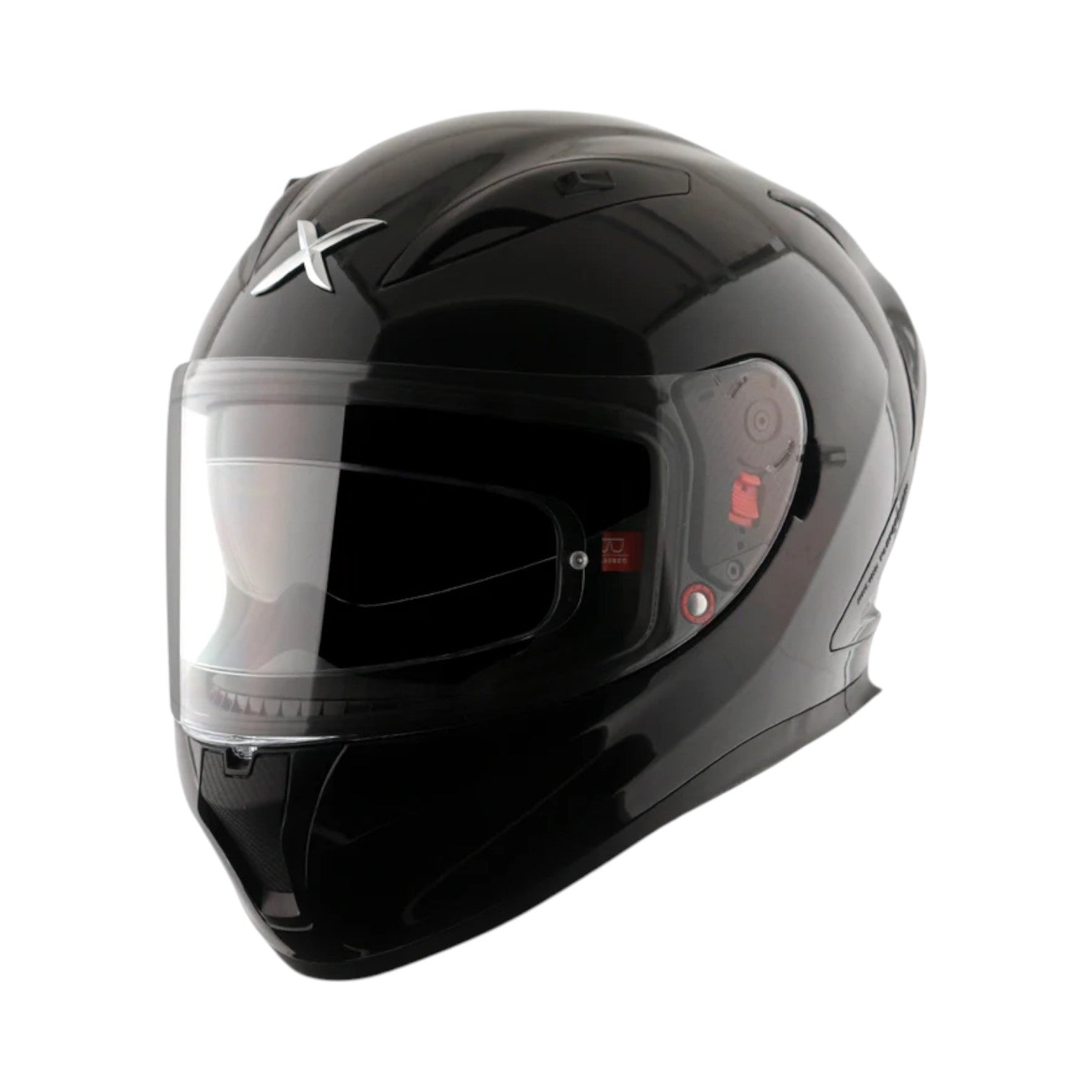 all black street bike helmet Axor Street Solid Black Helmet | ISI & DOT Certified