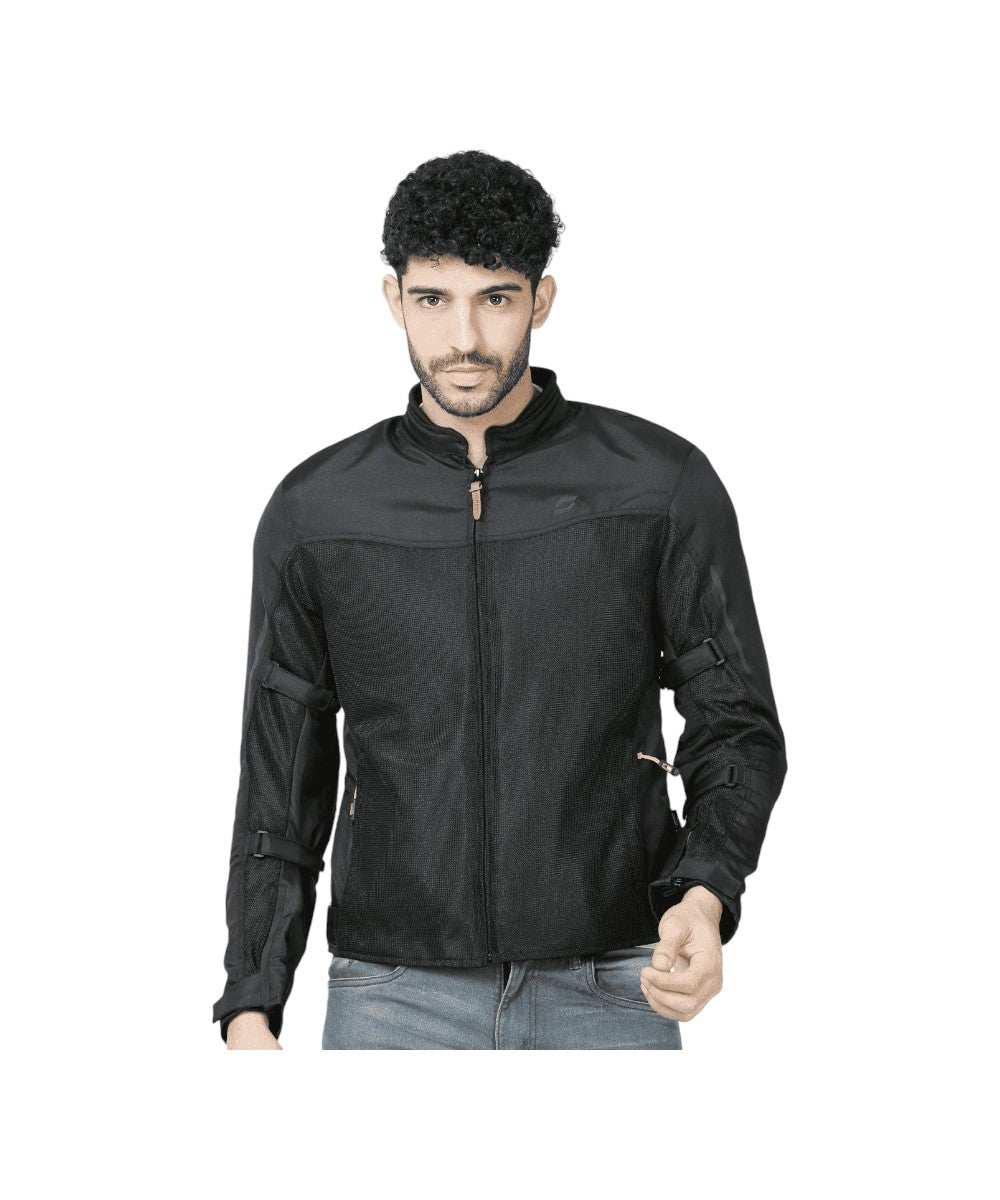 Solace Thrift Mesh Jacket - Minima Black - Motodrift