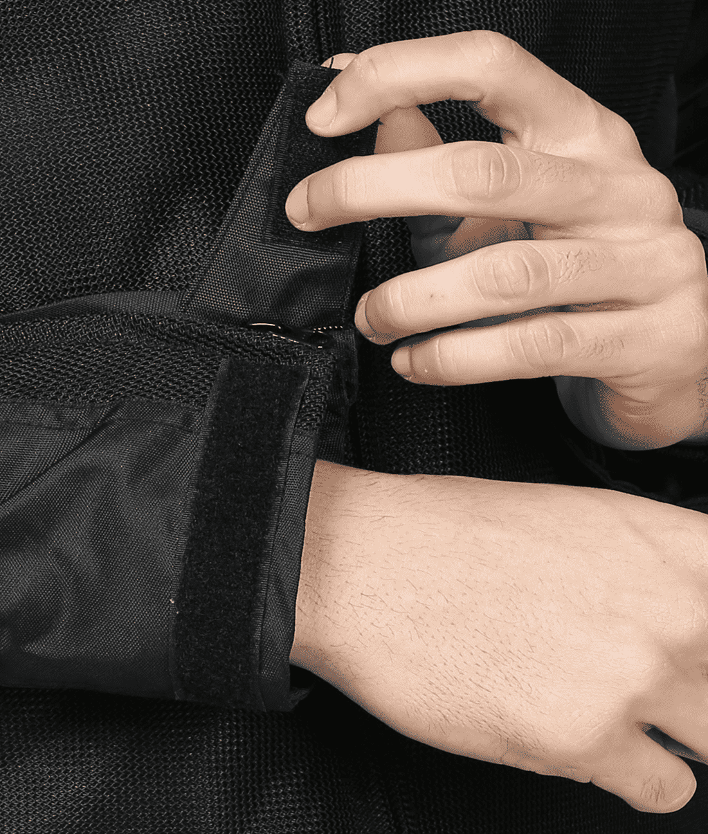 Solace Thrift Mesh Jacket - Minima Black - Motodrift