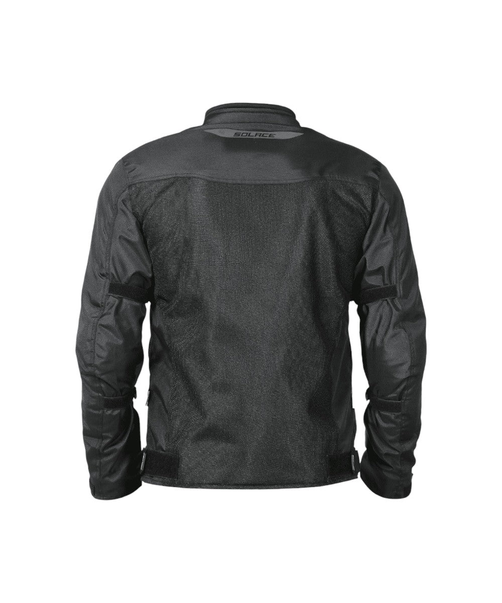 Solace Thrift Mesh Jacket - Minima Black - Motodrift