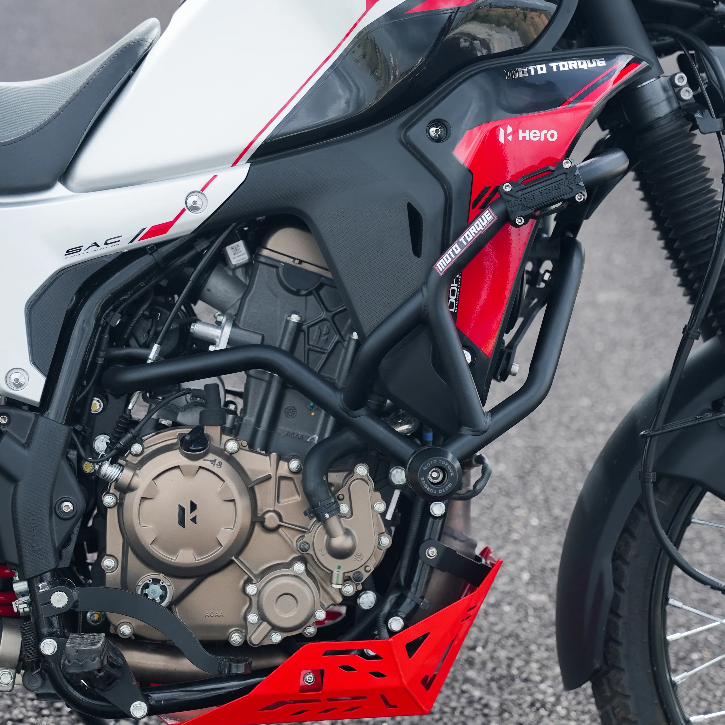 Moto Torque Titan X Crash Guard For Hero XPulse 210 - Motodrift