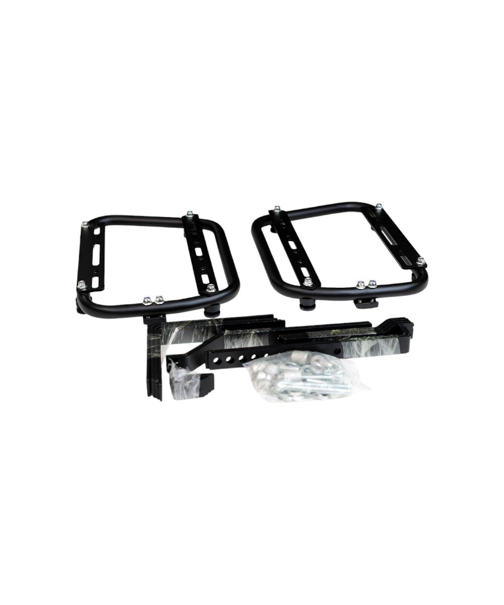 LGP Premium Aluminium KTM Graphics Top Box & Panniers - Motodrift