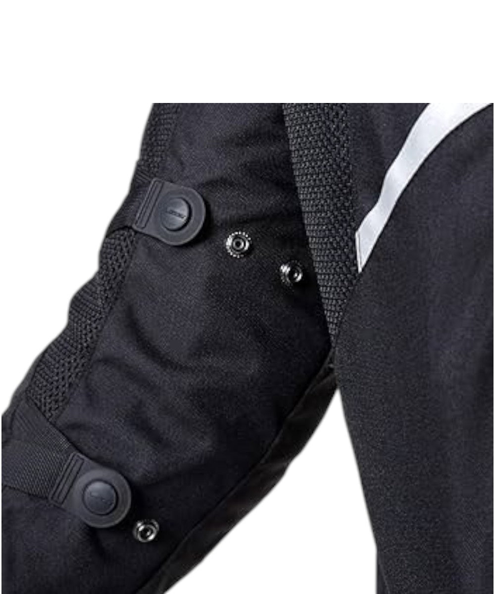 LS2 Tide Black Reflector Riding Jacket - L2 - Motodrift