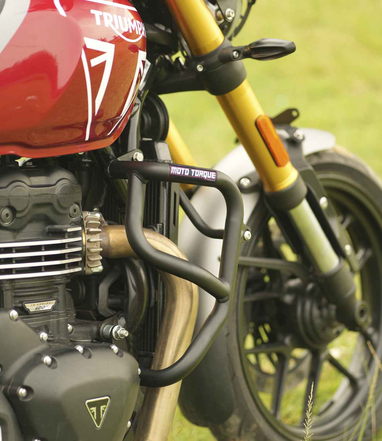 Moto Torque Crash Guard Speed 400 for Triumph Speed 400 Urban Retro Protection - Motodrift