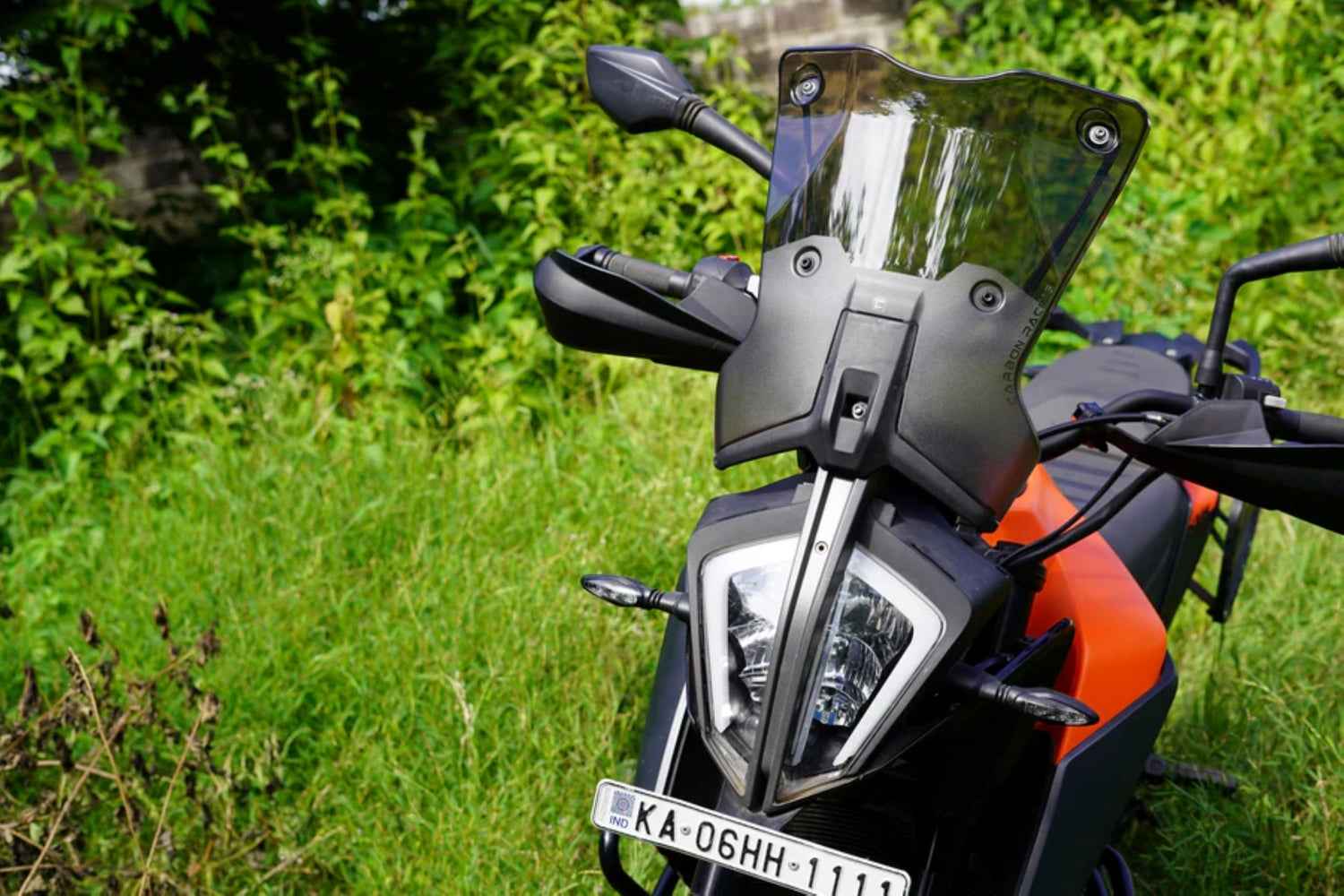 Carbon Racing V2 Touring Windscreen For KTM 250 / 390 Adventure - Motodrift