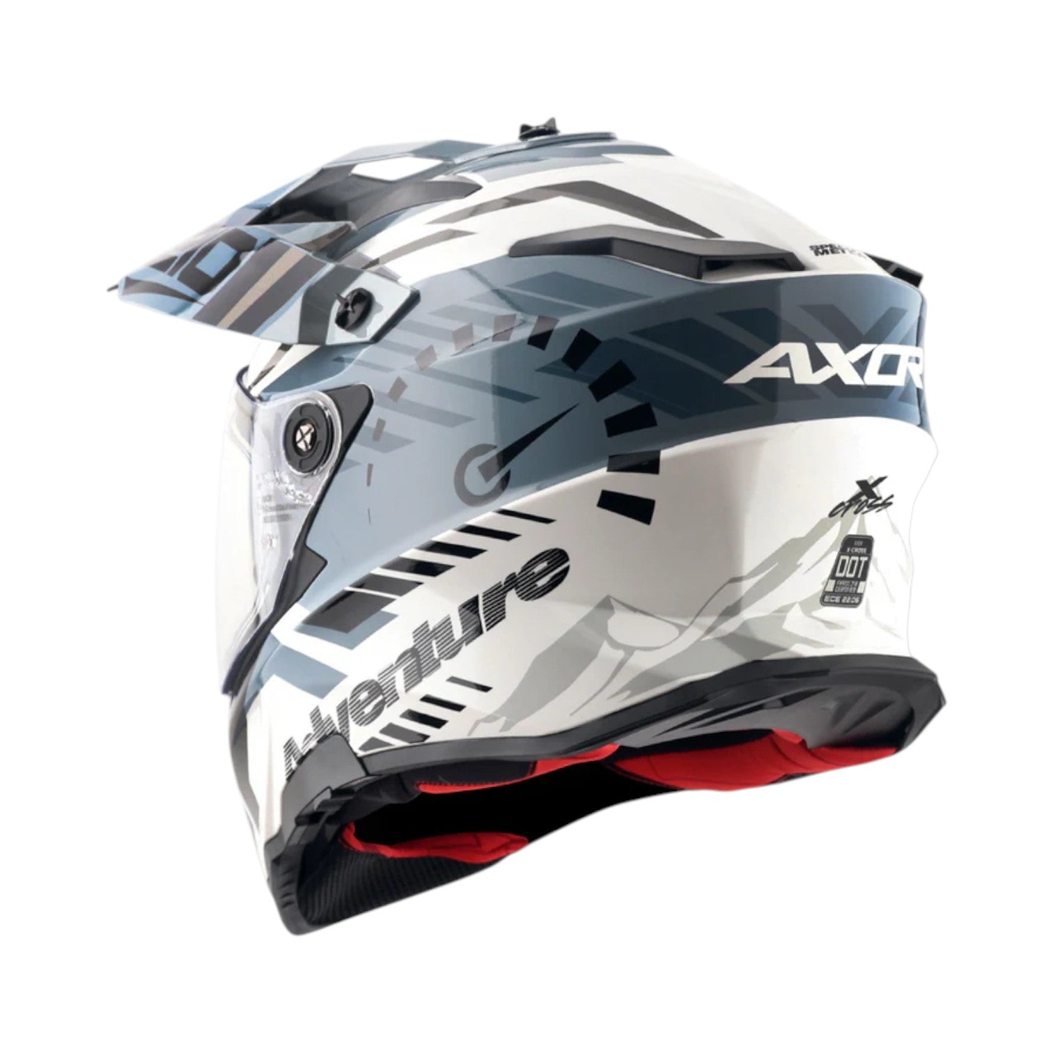 Axor X-Cross Dual Visor Speedometer Helmet