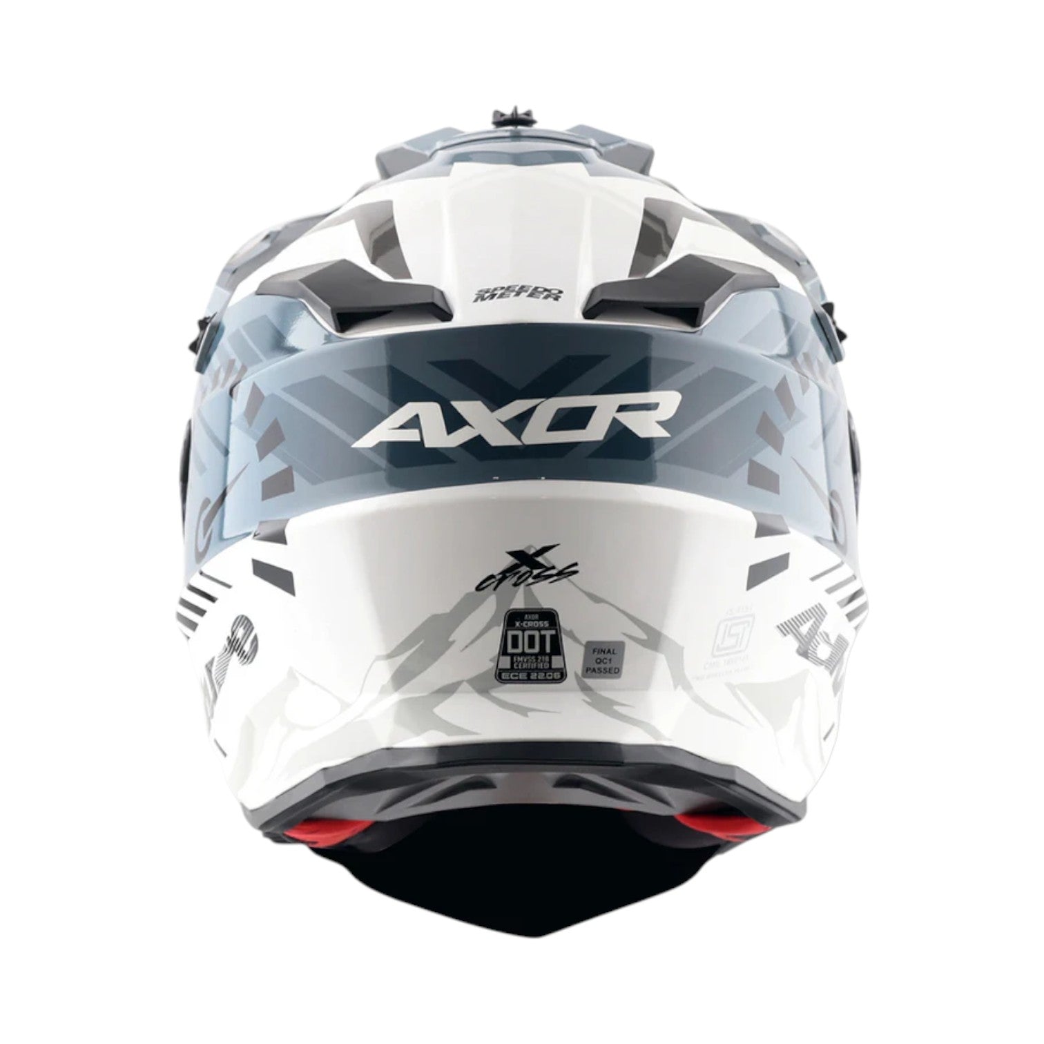 Axor X-Cross Dual Visor Speedometer Helmet