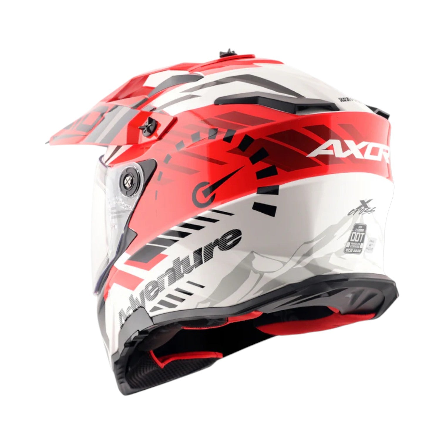 Axor X-Cross Dual Visor Speedometer Helmet