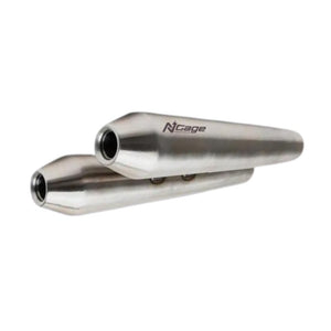 Ngage Roxor Powerflow Exhaust For Royal Enfield Continental GT / Interceptor 650 - Motodrift