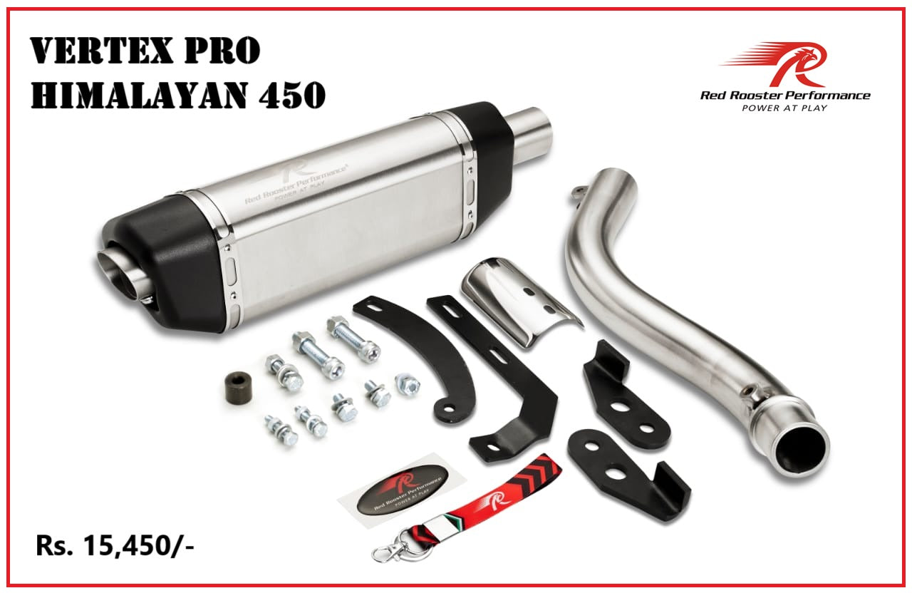 Red Rooster Exhaust For RE Himalayan 450 - Motodrift