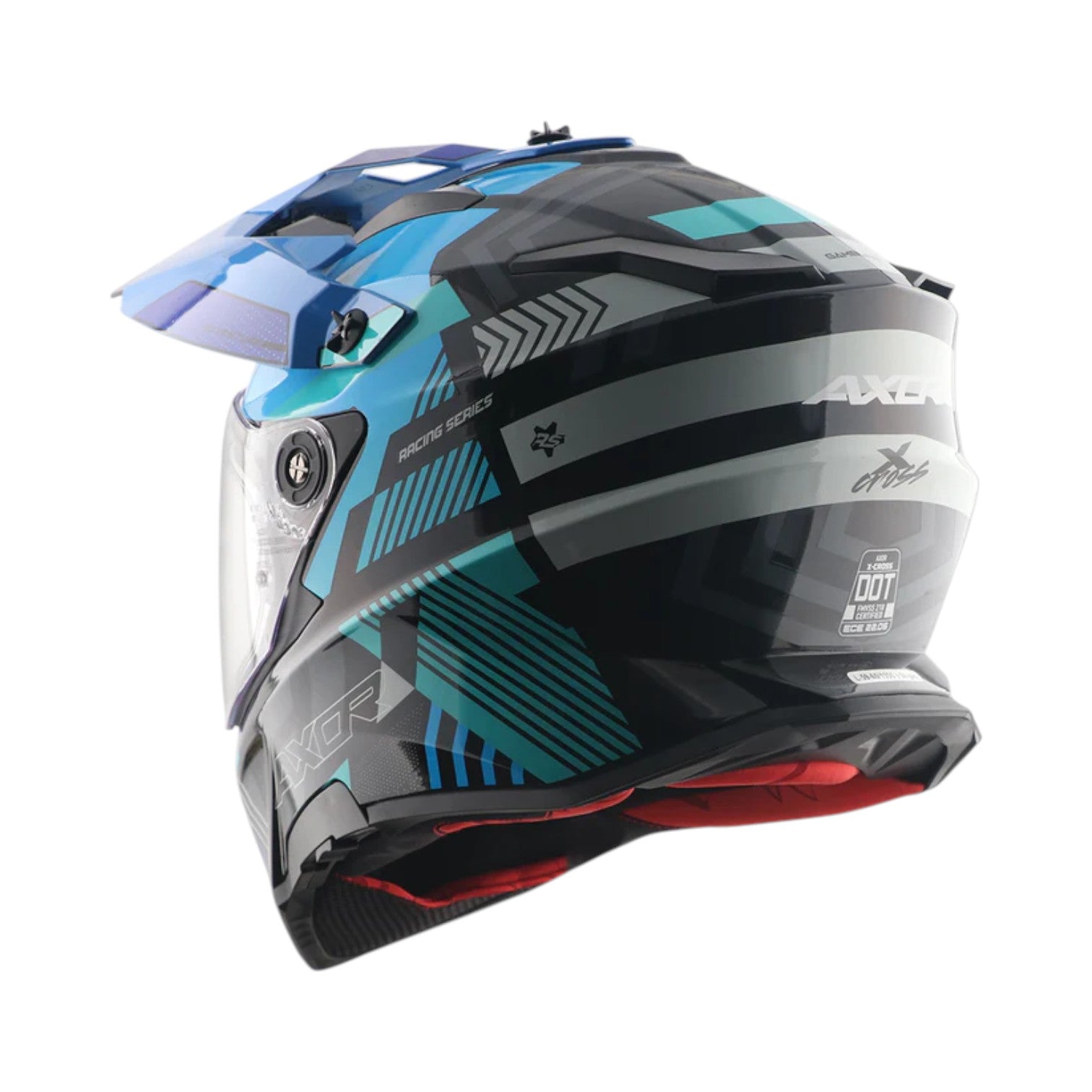 Axor X-Cross Dual Visor Gambling Helmet