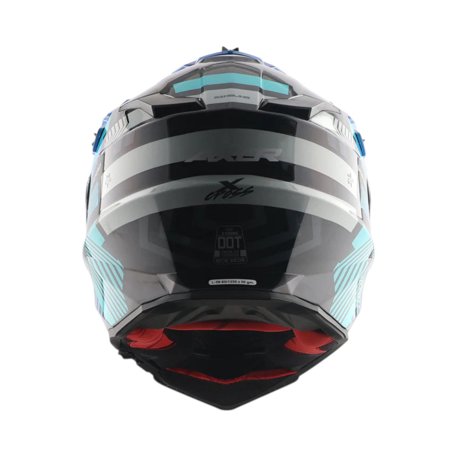 Axor X-Cross Dual Visor Gambling Helmet