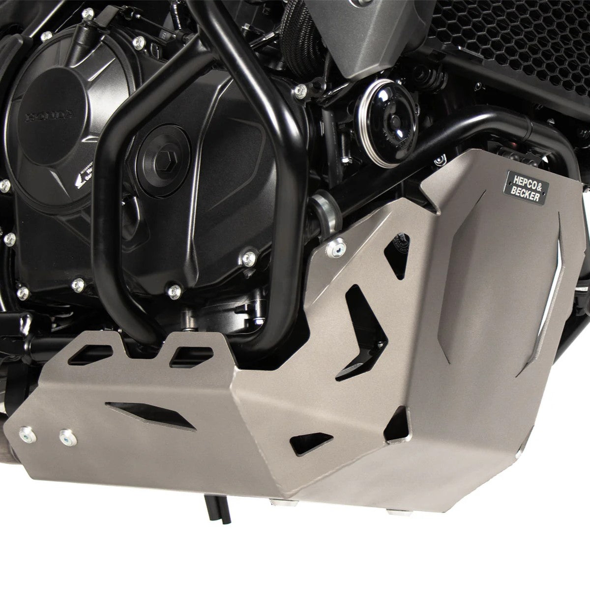 Hepco & Becker Engine Protection Plate For Honda Transalp XL 750 - Motodrift