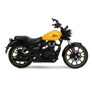 Meteor 350 Miniature Fireball Yellow (Scale Model 1:12) - Motodrift