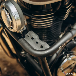 Zana V2 crash guard with slider for Honda CB350 Hness and RS