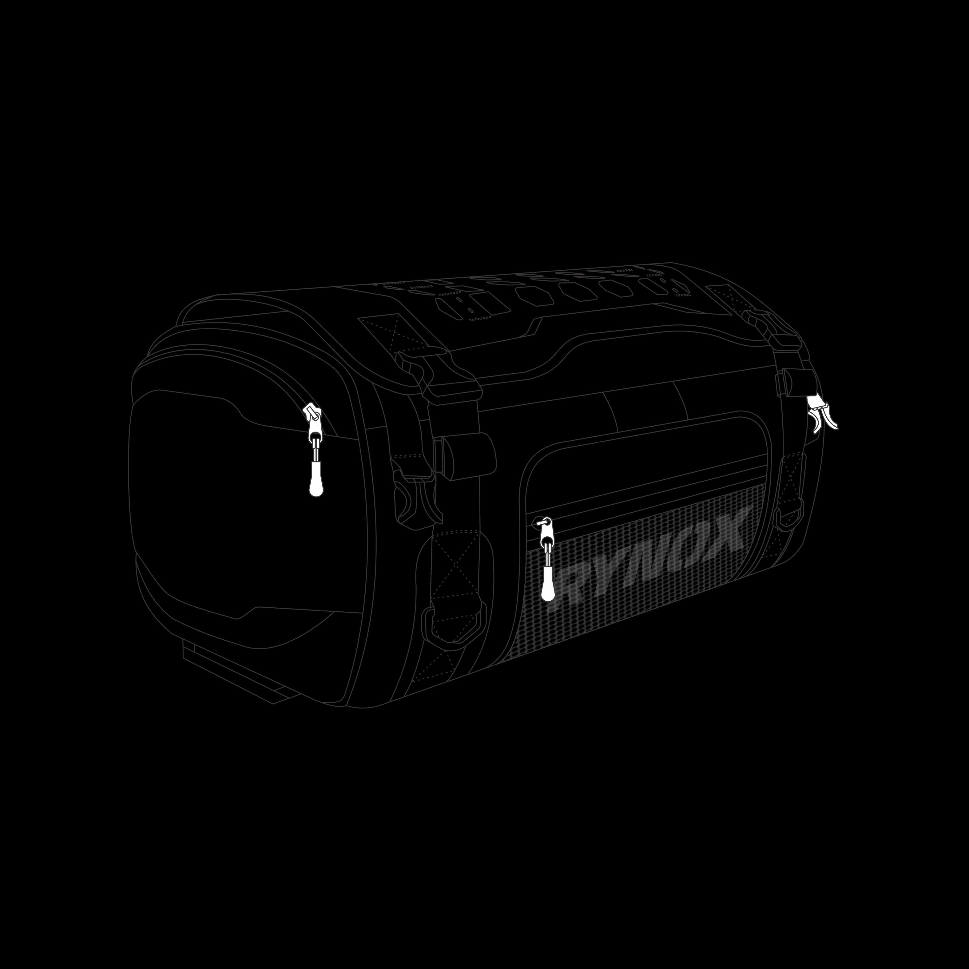 Rynox Navigator Tail Bag 50L - Motodrift