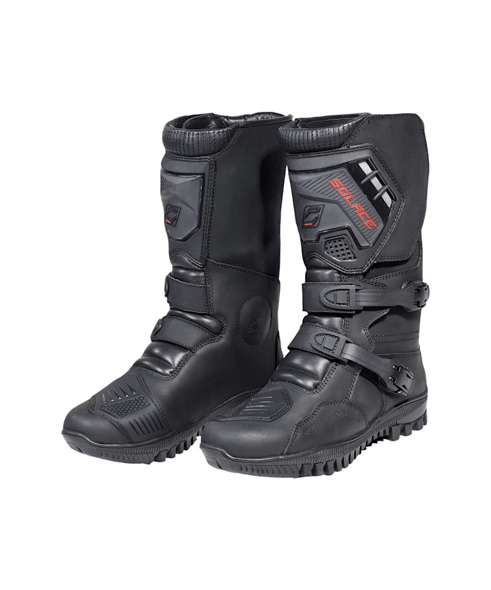 Solace Adventure X Pro Boots - Black - Motodrift