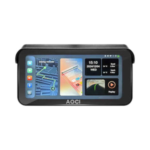 Aoocci C6 Pro All-in-One Motorcycle Carplay System with GPS & Anti-Theft