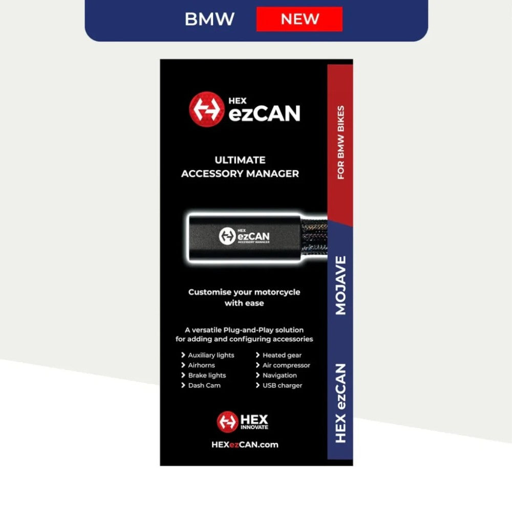 Hex EzCan Accessory Manager (Gen 2) For BMW R1300 GS - H3-EZL-004 - Motodrift
