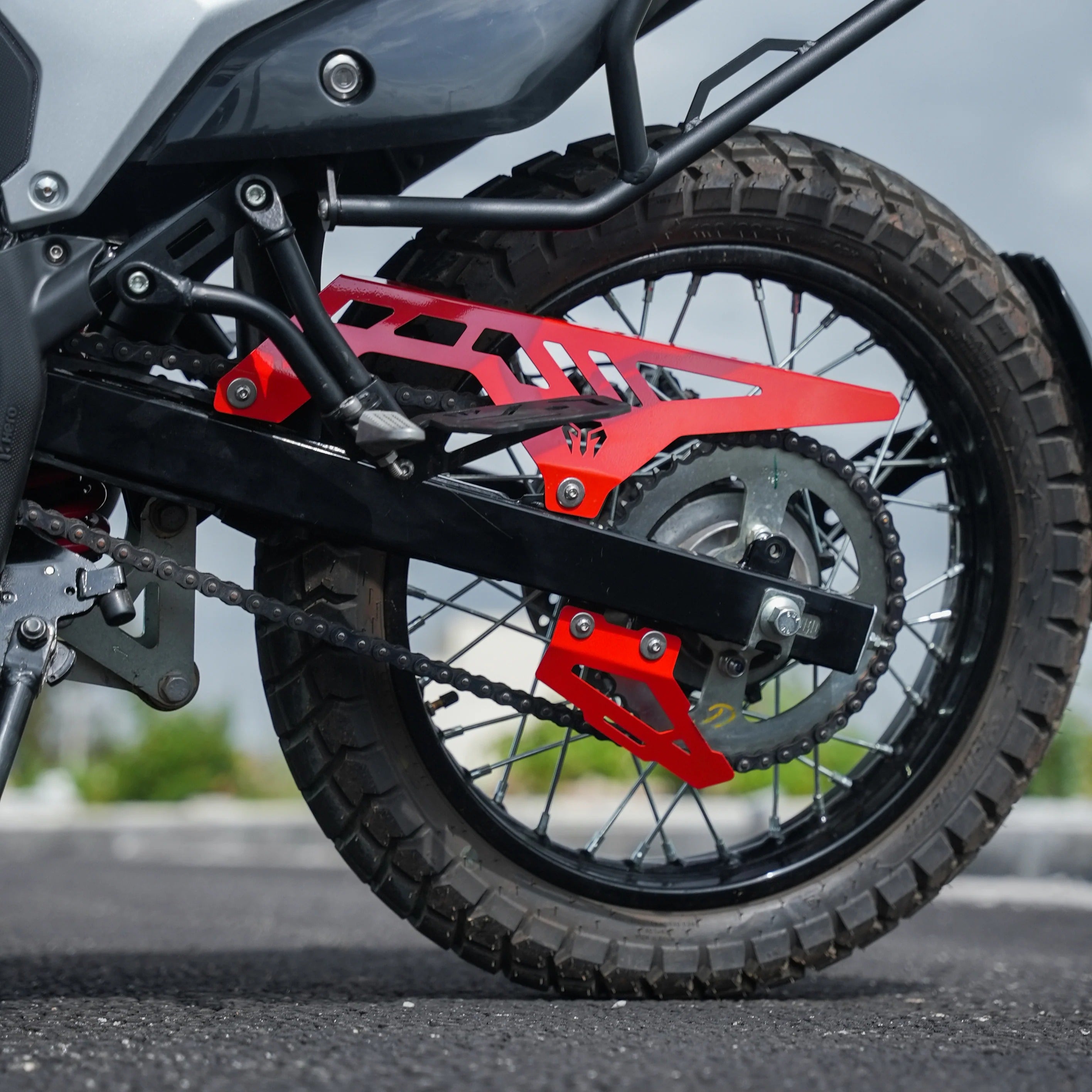 Moto Torque Chain Guard For Hero X Pulse 210 - Motodrift