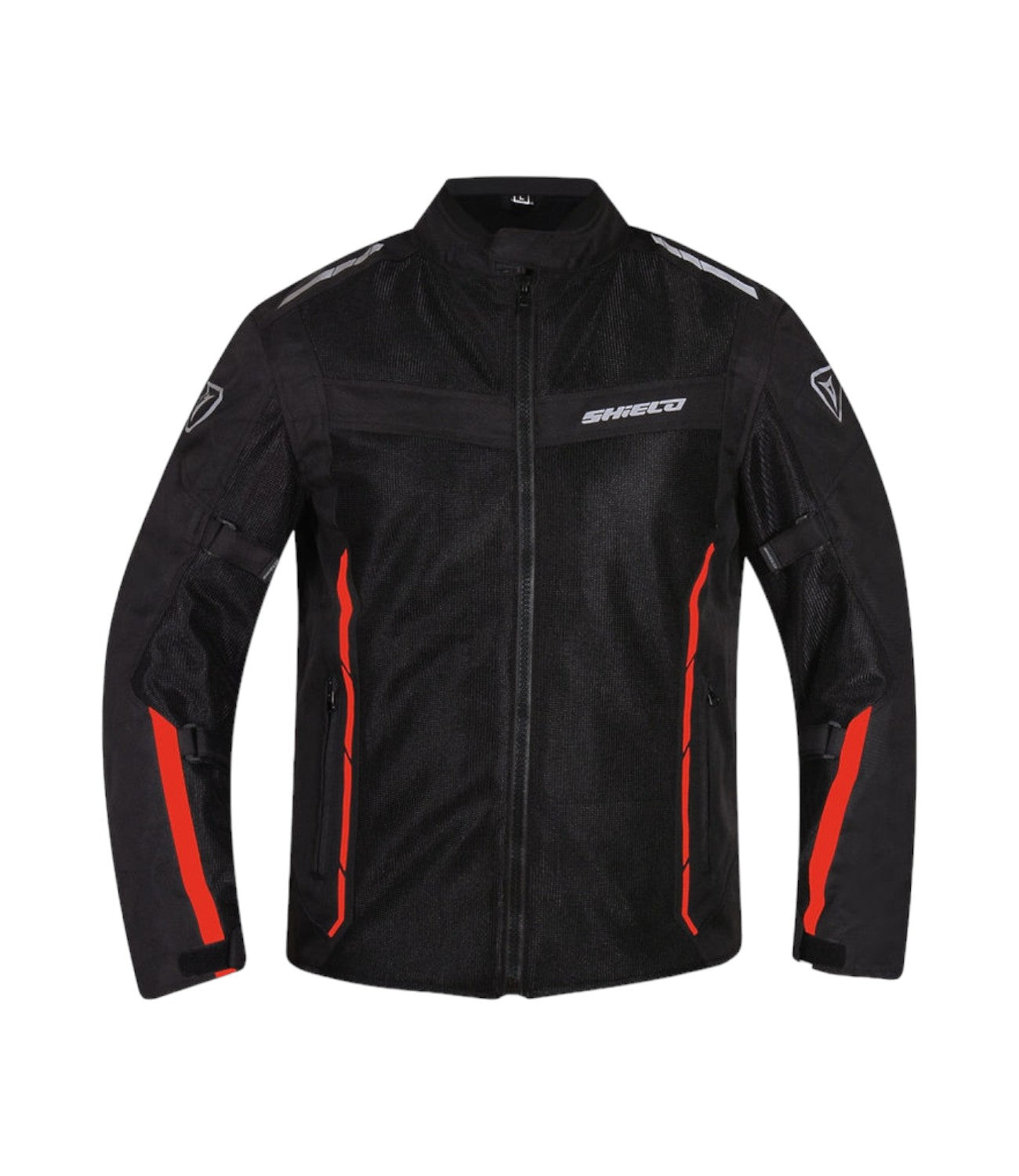 Shield GT Air Mesh Level 2 Jacket (Black Red) - Motodrift