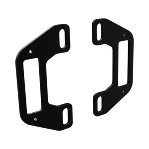 black steel low-profile mounting brackets for Denali T3 motorcycle rear signal pods