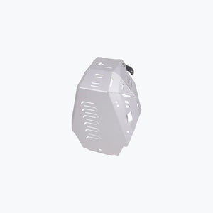 LCB Vambrace Bash Plate Silver For Hero Xpulse 210 - Motodrift