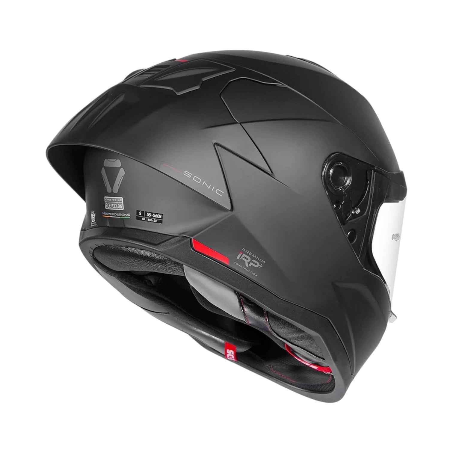 Korda Sonic GP Solid Matt Black Helmet