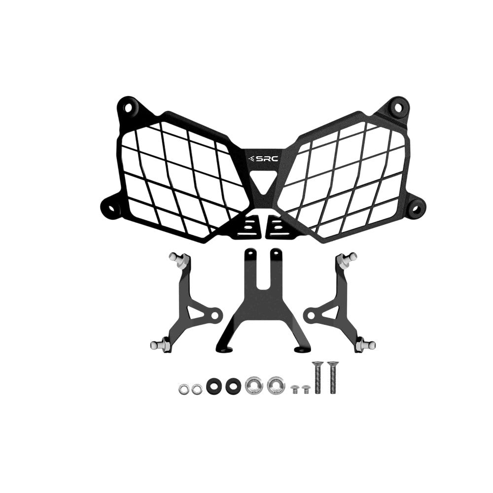 SRC Headlight Guard For Triumph Tiger 900GT Pro - BLACK