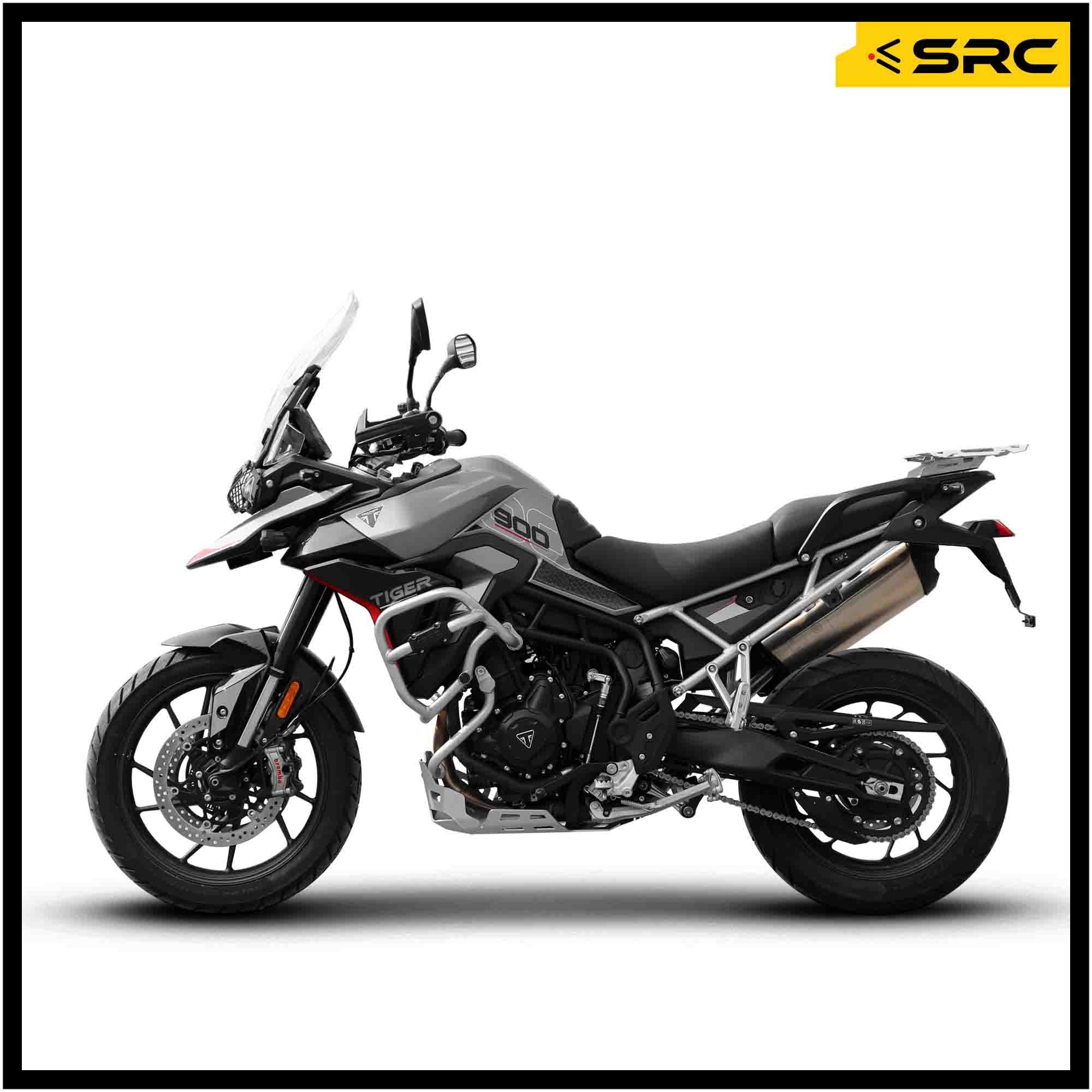 SRC Crash Bar For Triumph Tiger 900GT Pro - SILVER