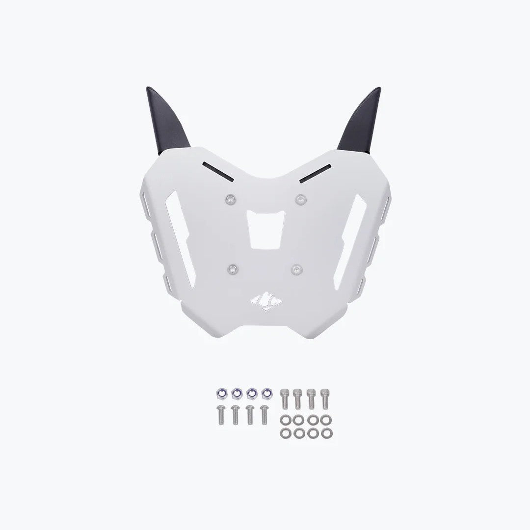 LCB Haulier Rear Carrier Silver For Kawasaki Versys 650